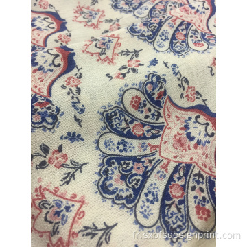 Rayon Crêpe 3024S Impression Tissé Fabirc